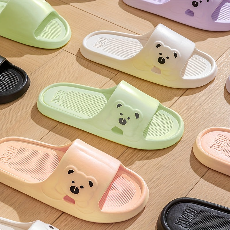 Comfortable Summer Indoor Slippers for Women - Odor-Free Couple's Bathroom & Home Use