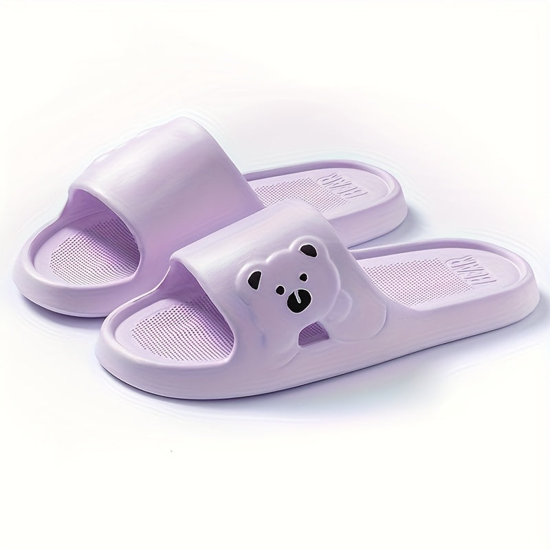 Comfortable Summer Indoor Slippers for Women - Odor-Free Couple's Bathroom & Home Use