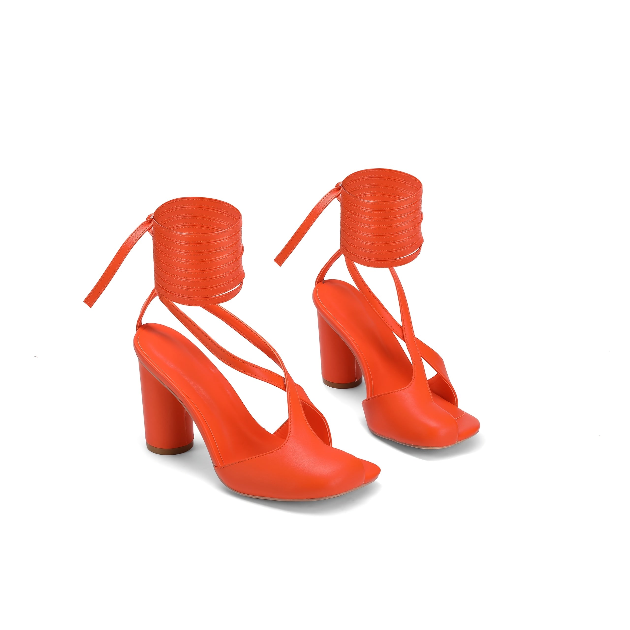 Evening & Summer Peep Toe Sandals: Women'S Trendy Chunky Heel With Ankle Strap – Stylish Thong High Heels