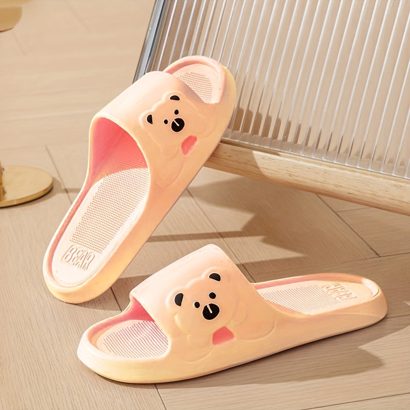 Comfortable Summer Indoor Slippers for Women - Odor-Free Couple's Bathroom & Home Use