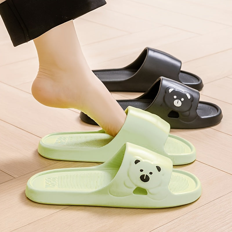 Comfortable Summer Indoor Slippers for Women - Odor-Free Couple's Bathroom & Home Use