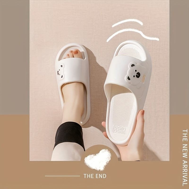 Comfortable Summer Indoor Slippers for Women - Odor-Free Couple's Bathroom & Home Use