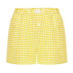 2026 Retro Plaid Collection: Chic High-Rise Wide-Leg Shorts - Effortless Summer Comfort for Women