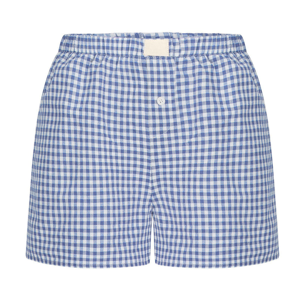 2026 Retro Plaid Collection: Chic High-Rise Wide-Leg Shorts - Effortless Summer Comfort for Women
