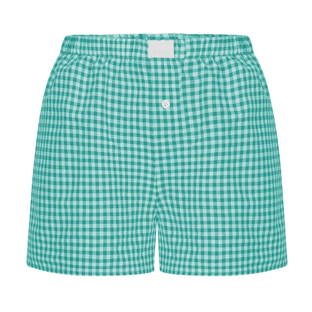 2026 Retro Plaid Collection: Chic High-Rise Wide-Leg Shorts - Effortless Summer Comfort for Women