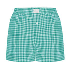 2026 Retro Plaid Collection: Chic High-Rise Wide-Leg Shorts - Effortless Summer Comfort for Women