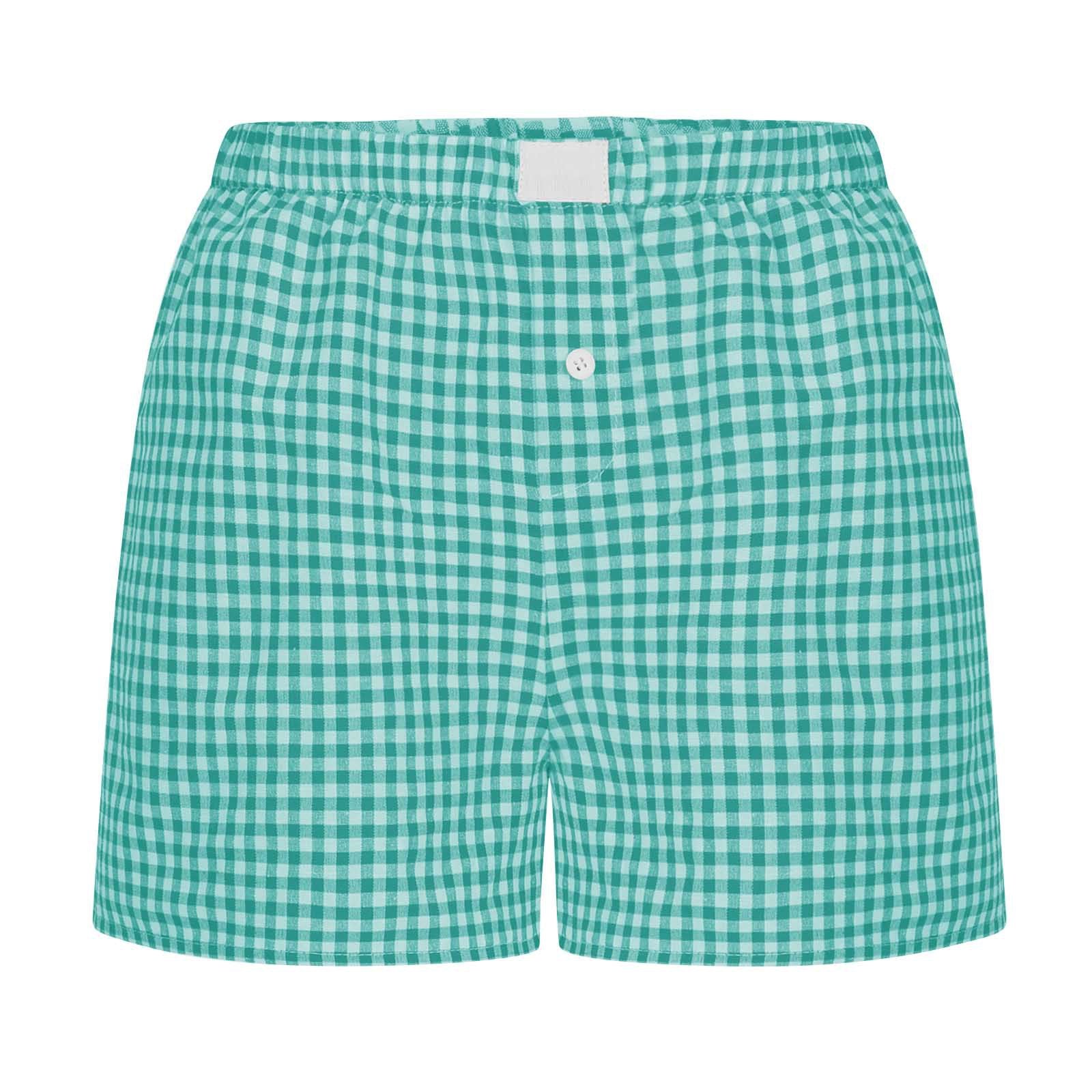 2026 Retro Plaid Collection: Chic High-Rise Wide-Leg Shorts - Effortless Summer Comfort for Women