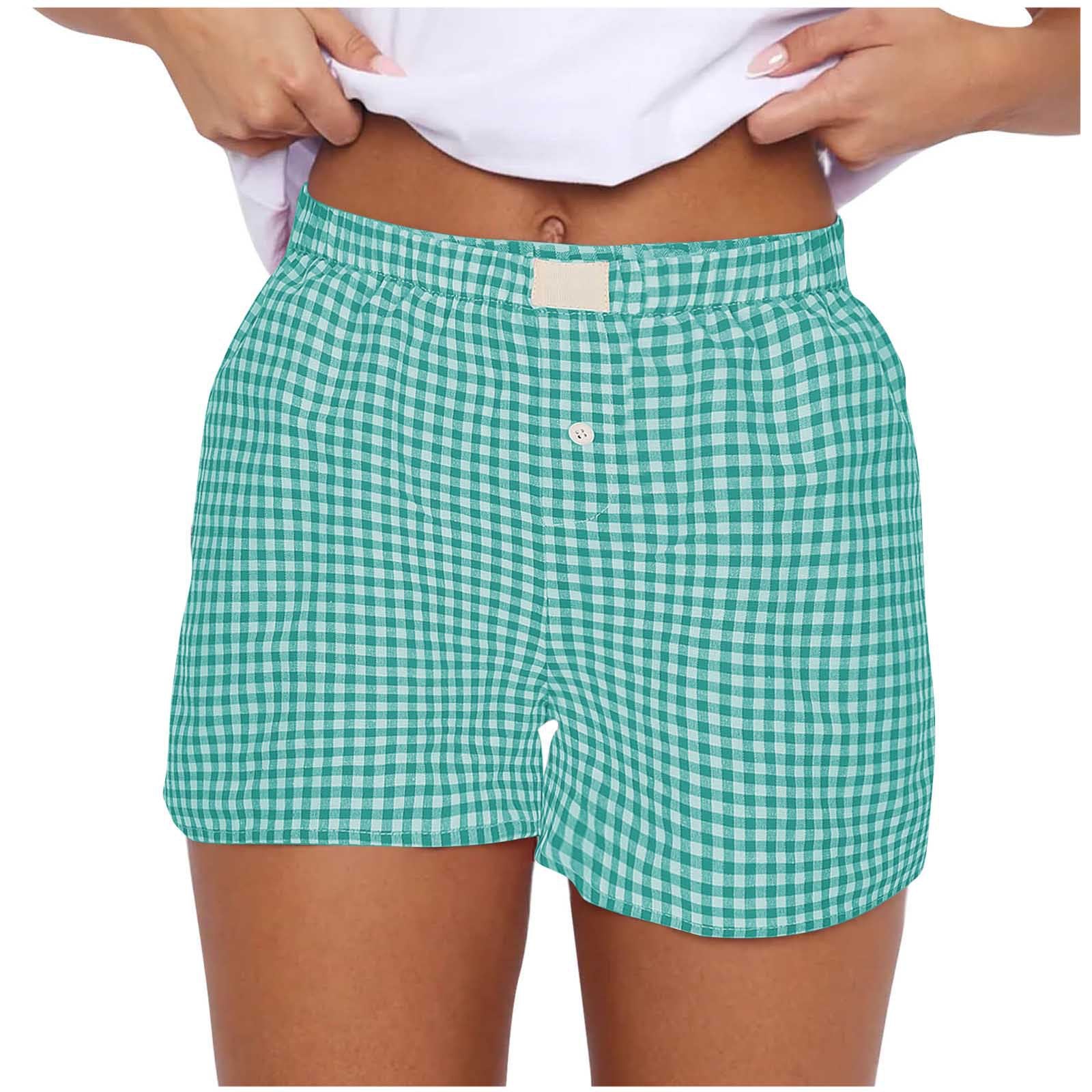 2026 Retro Plaid Collection: Chic High-Rise Wide-Leg Shorts - Effortless Summer Comfort for Women