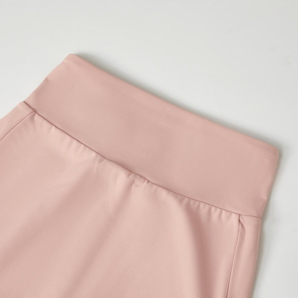 Chic Tennis Core A-Line Skort: High-Rise Breathable Workout Skirt - Perfect for Running, Yoga & Pickleball - 2026 Summer Collection