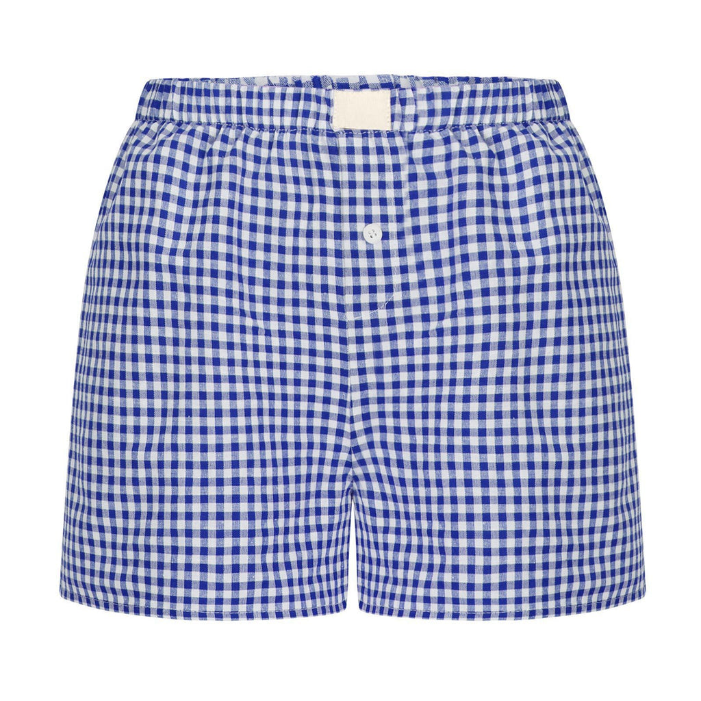 2026 Retro Plaid Collection: Chic High-Rise Wide-Leg Shorts - Effortless Summer Comfort for Women