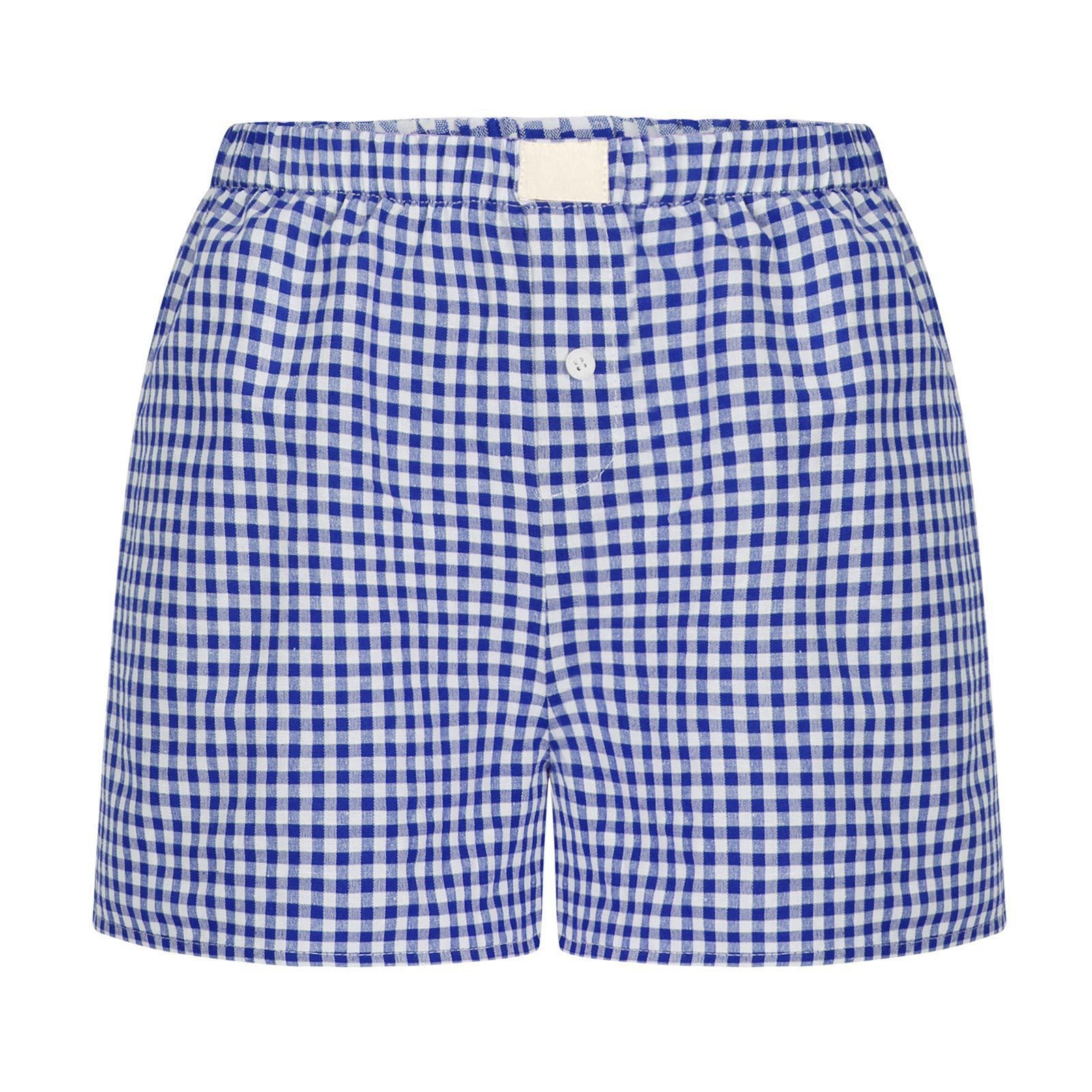 2026 Retro Plaid Collection: Chic High-Rise Wide-Leg Shorts - Effortless Summer Comfort for Women