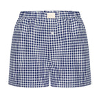 2026 Retro Plaid Collection: Chic High-Rise Wide-Leg Shorts - Effortless Summer Comfort for Women
