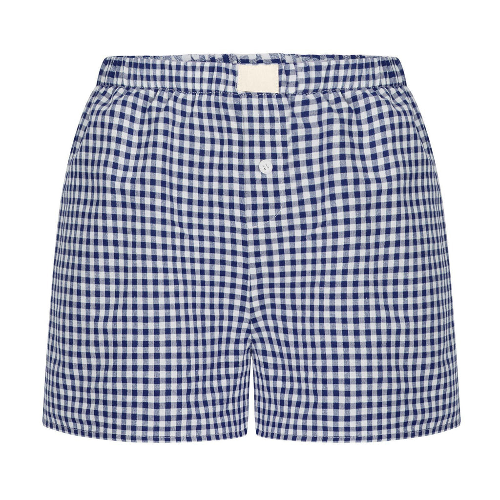 2026 Retro Plaid Collection: Chic High-Rise Wide-Leg Shorts - Effortless Summer Comfort for Women
