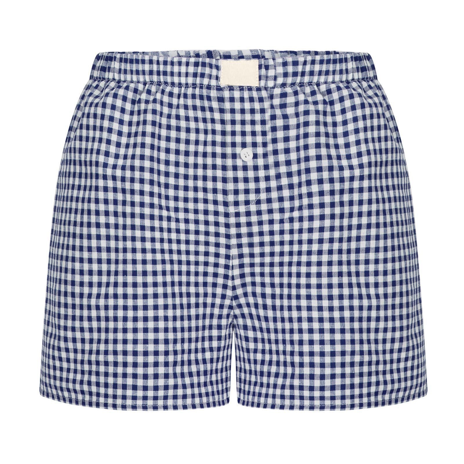 2026 Retro Plaid Collection: Chic High-Rise Wide-Leg Shorts - Effortless Summer Comfort for Women
