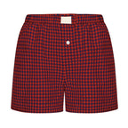 2026 Retro Plaid Collection: Chic High-Rise Wide-Leg Shorts - Effortless Summer Comfort for Women