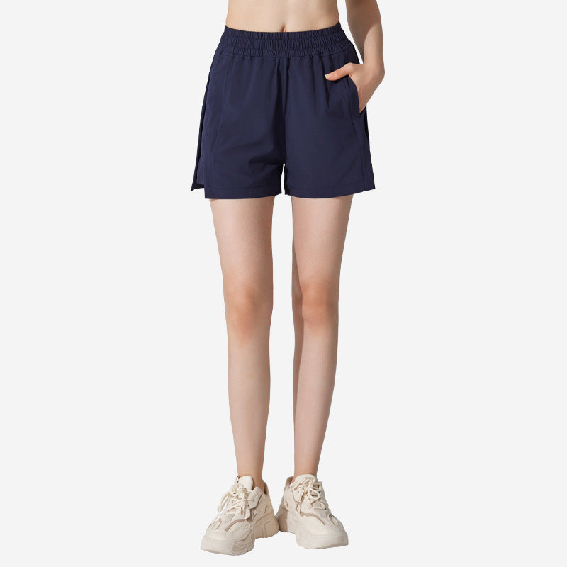 Sophisticated Performance Shorts: Breathable Quick-Dry Relaxed Fit 4" Trousers for Women Main image