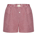 2026 Retro Plaid Collection: Chic High-Rise Wide-Leg Shorts - Effortless Summer Comfort for Women