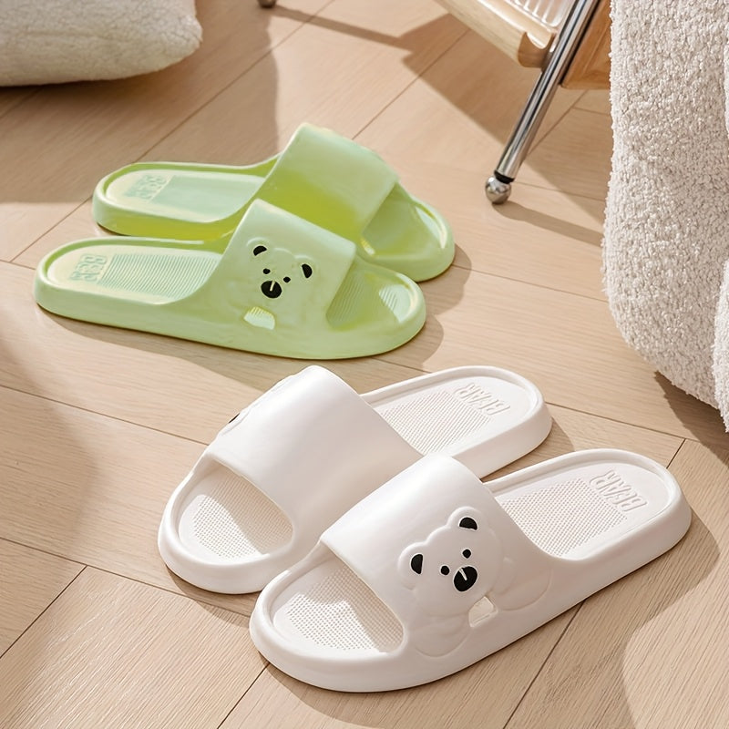 Comfortable Summer Indoor Slippers for Women - Odor-Free Couple's Bathroom & Home Use