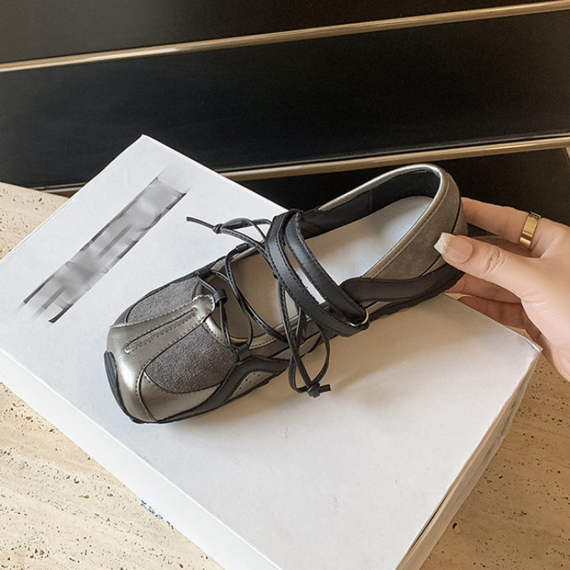 Women's Shoes - Minimalist Flat Closure, Cushioned EVA Insole & TPR Outsole for All-Day Comfort - PU Synthetic Cover Upper - Everyday & Formal Events - EU Sizes 6-16c (US Conversion Available) - Spring\u002FAutumn Essential, Casual Footwear, Sleek Design,