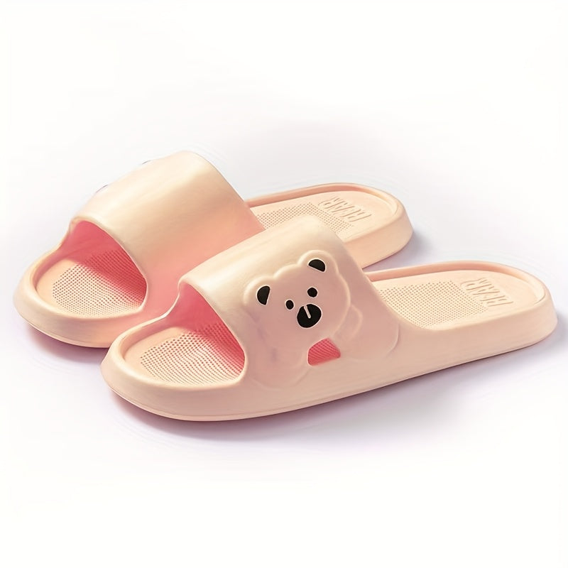 Comfortable Summer Indoor Slippers for Women - Odor-Free Couple's Bathroom & Home Use