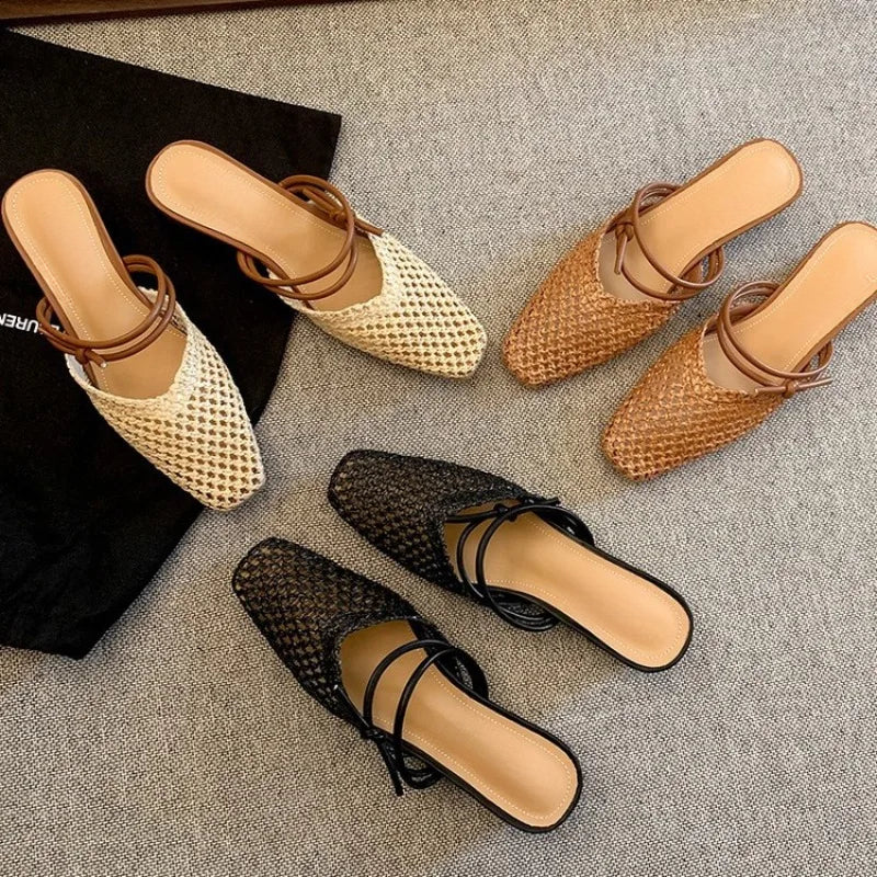 Women'S Slip-On Shoes - Beige\u002F Tan\u002F Brown\u002FBlack\u002FWhite\u002FGray\u002F - Cushioned Insole & Non-Slip Sole - All-Season Indoor\u002FOutdoor House Shoes - Easy Slip-On Closure - Durable Fabric Upper - French Country House Style Footwear,